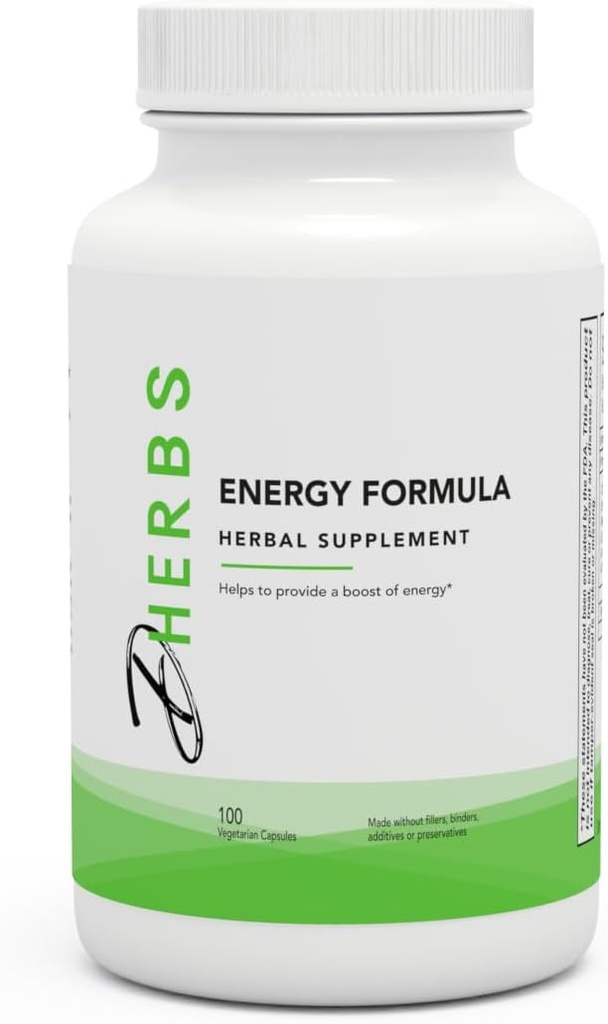 Φόρμουλα ενέργειας Dherbs, 100 count μπουκάλι