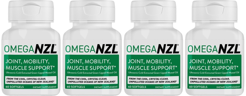 Original Omega-3 συμπλήρωμα κοινής υποστήριξης, καλύτερη φυσική ανακούφιση μυών, πράσινο-Liped λάδι μύδια, 240 Softgels, χωρίς ψαρική επίγευση