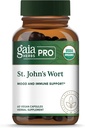 Γαία Βότανα Pro St. John's Wort - Συμπλήρωμα Υποστήριξης Υγιεινού Ανοσοποιητικού Συστήματος - Συμπλήρωμα Υγείας με Βιολογικό Βότανο Αγίου Ιωάννη - 60 Υγρά Φυτο-Κάψουλες (30 Σερβιέτες)