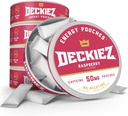 Deckiez Energy Pouches, 5 Cans (100 σερβιρίσματος), Sugar Free Caffeine Supplement, Coffee Pouches & Energy Drink Alternative, 50mg Caffeine Pouchs, Raspberry Flavor