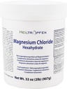 2 Pounds Magnesium Chloride Hexahydrate | Pharmaceutical Grade Ingredients | Crystal Powder | Pure Ph. EUR., BP, USP, 100% | Heiltropfen®