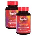MegaRed Extra Strength 500mg Omega-3 Krll Συμπλήρωμα λαδιού με EPA/DHA, Δεν Fishy Επίγευση Υποστηρίζει την υγεία της καρδιάς, 80 Count Softgels (2 Pack)