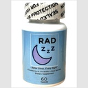 Χάπια Rad ZZZ Natural Sleep Aid - 60 κάψουλες 