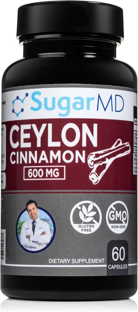 Κάψουλες κανέλας Κεϋλάνης - 60 από SugarMD