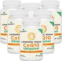 1000mg λιποσωμική CoQ10 Ubiquinol, 360 Vegan Softgels, συμπλήρωμα Ubiquinol υψηλής απορρόφησης CoQ10, ενεργός αντιοξειδωτική μορφή του συνένζυμου Q10 για λειτουργία καρδιάς & παραγωγή ενέργειας