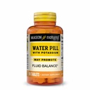 Mason Natural Water Pill with Potassium and Calcium, Supports Fluid Balance, Helps Relieve Bloating and Swelling, Natural Diuretic Supplement, 90 Tablets (Pack of 1)
