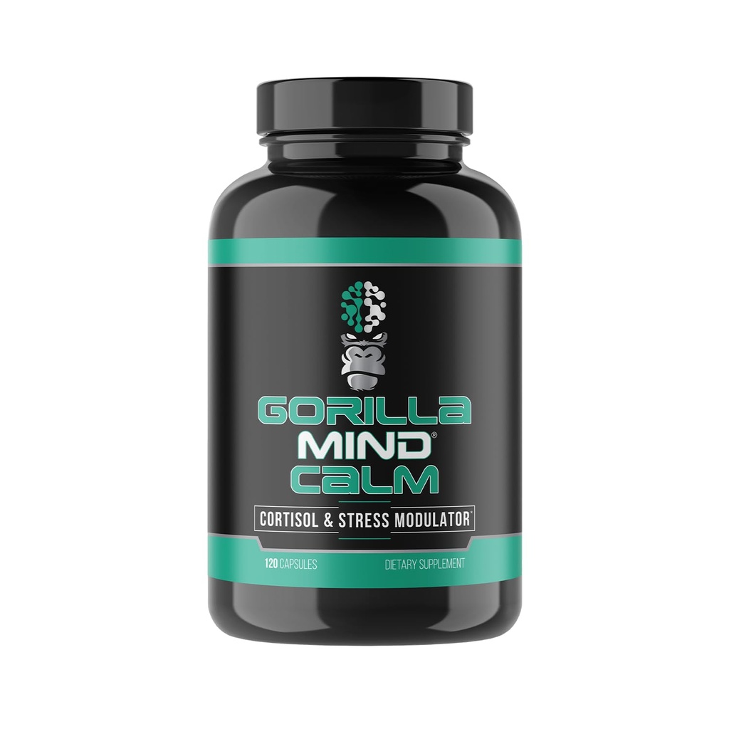 Gorilla Mind Calm (120 κάψουλες) - Ισχυρή χαλάρωση & μείωση του στρες 