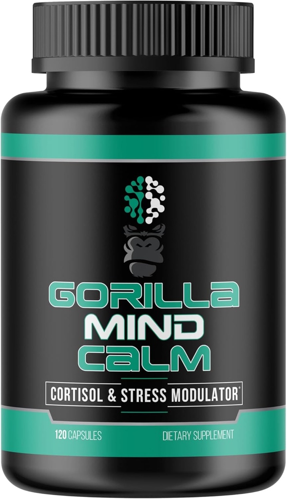 Gorilla Mind Calm (120 κάψουλες) - Ισχυρή χαλάρωση & μείωση του στρες 