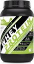 Amazing Muscle 100% Whey Protein Powder *Advanced Formula with Whey Protein Isolate as a Primary Ingredient Μαζί με Ultra Filtered Whey Protein Concent (Japanese Matcha, 2 Lb)