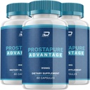 Συμπλήρωμα Prostapure για άνδρες – Prosta Pure Advanced Energy Pills, Prostapur Maximum Strength Supplement Prostapuer για άνδρες Συμπλήρωμα υγείας, Κριτικές (3 Pack - 180 κάψουλες)