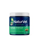 NaturVet Advanced Probiotics & Enzymes, PB6 Dog Soft Chews to Help Sensitive Stomachs and Digestive Issues, Hickory Smoke Bacon Flavored Pet Supplement for Dogs Πάνω από 6 εβδομάδες, 120 Count Jar
