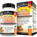 Turmeric Curcumin and Ginger συμπλήρωμα - 95% Standardized Curcuminoids with BioPerine Black Pepper Extract for Ultra High Absorvation - Φυσικό συμπλήρωμα κοινής υποστήριξης - Χωρίς γλουτένη - 60 κάψουλες
