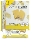 Power Crunch Protein Wafer Bars, Υψηλής πρωτεΐνης σνακ με νοστιμότατο γεύση, Lemon Meringue, 1.4 Ουγγιά (12 κόμης)
