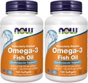 NOW Foods Omega-3-100 Softgels (Pack of 2)