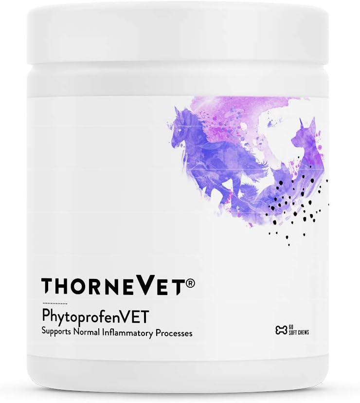 ThorneVET PhytoprofenVET – Φλεγμονώδες συμπλήρωμα υποστήριξης για σκύλους & γάτες, 60 μαλακά μάσημα