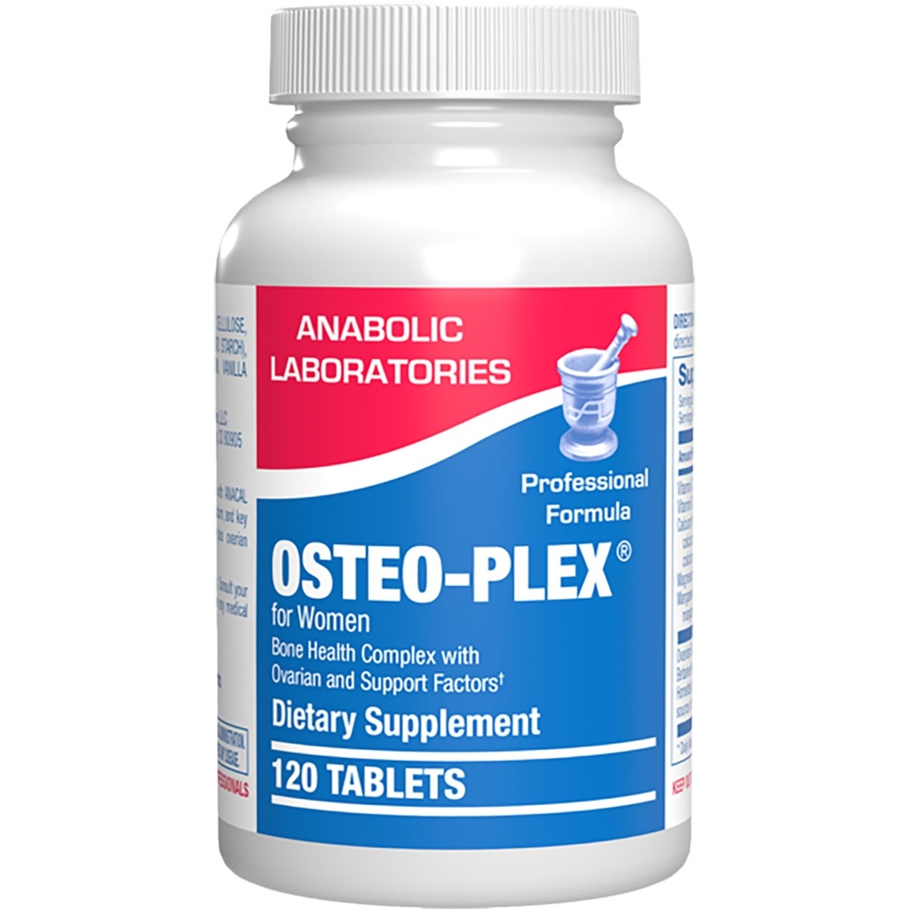 Osteo-Plex συμπλήρωμα υγείας των οστών για τις γυναίκες - Clinical Formula συμπλήρωμα αντοχής των οστών με μαγνήσιο ασβέστιο βιταμίνη D3 & Trace Minerals Complex - Easy to Swallow Gentle Tablets (120 Count)