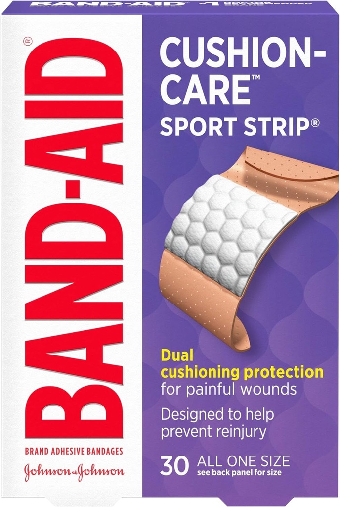 Band-Aid επιδέσμους επιδέσμους, Sport Strip/Extra Wide, 30 κόμης
