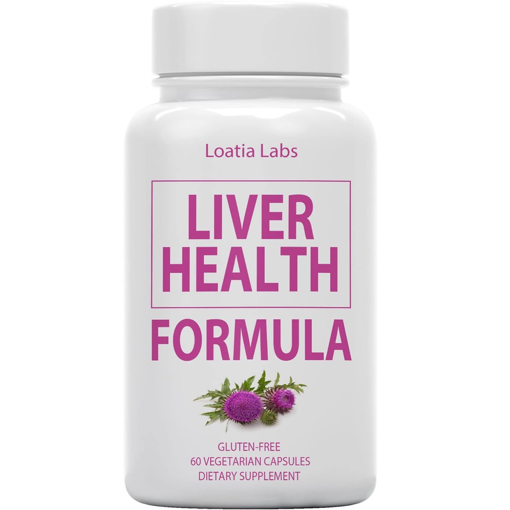 (2 Πακέτο) Liver Health Formula, Cleanse, Detox, Flush, Repair Faty Liver Support, με Artichoke, Milk Thistle, Dandelion, Beet, Berberine, Pure Natural Superstar Research, Vegan Caps συμπλήρωμα