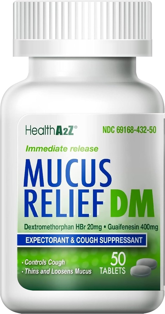 HealthA2Z® Mucus Relief DM 