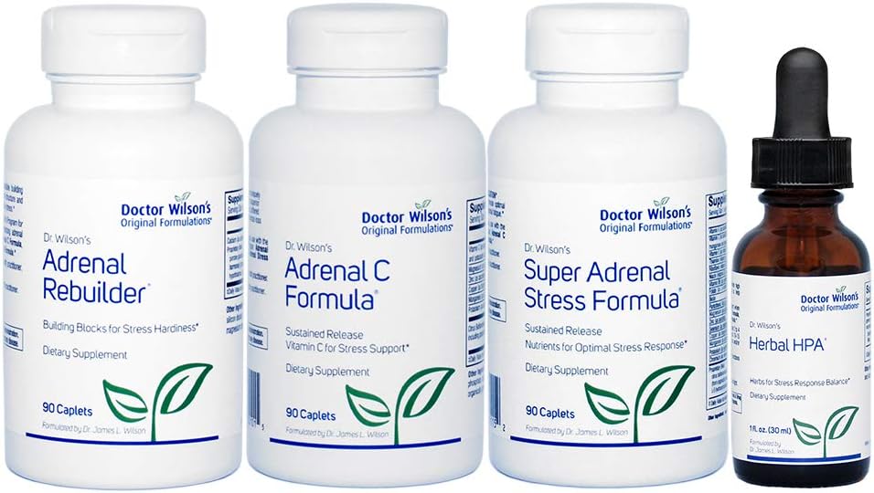Πρωτόκολλο Adrenal Fatigue του Δρ. Wilson για την υποστήριξη Adrenal HPA μικρό