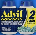 Advil Liquigels, 200 Miliggrams, 240 Count 200mg