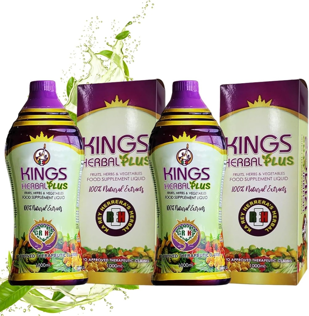 Επιπλέον συμπλήρωμα διατροφής 1000ml, φρούτα, βότανα & φυτική σύντηξη (2 μπουκάλια)