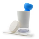 EQUADOSE Pill Crusher για ενήλικες, Seniors & Pets, Pug Tablet Grinder Pulverizer για τη σίτιση σωλήνων, Pet Meds, Easy Swallowing, Fine Powder Crusher για φάρμακα, Travel-Friendly και εύκολο στη χρήση