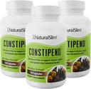 Naturalslim οξείδιο του μαγνησίου - Constipend for Constipation Relief, Colon Cleanser & Stool Αποσκληρυντές για γυναίκες & άνδρες με Κιτρικό μαγνήσιο, Ασπαρτικό, & εκχύλισμα ελιάς - 120 κάψουλες λαχανικών 3 Pack
