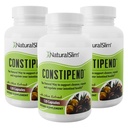 Naturalslim οξείδιο του μαγνησίου - Constipend for Constipation Relief, Colon Cleanser & Stool Αποσκληρυντές για γυναίκες & άνδρες με Κιτρικό μαγνήσιο, Ασπαρτικό, & εκχύλισμα ελιάς - 120 κάψουλες λαχανικών 3 Pack