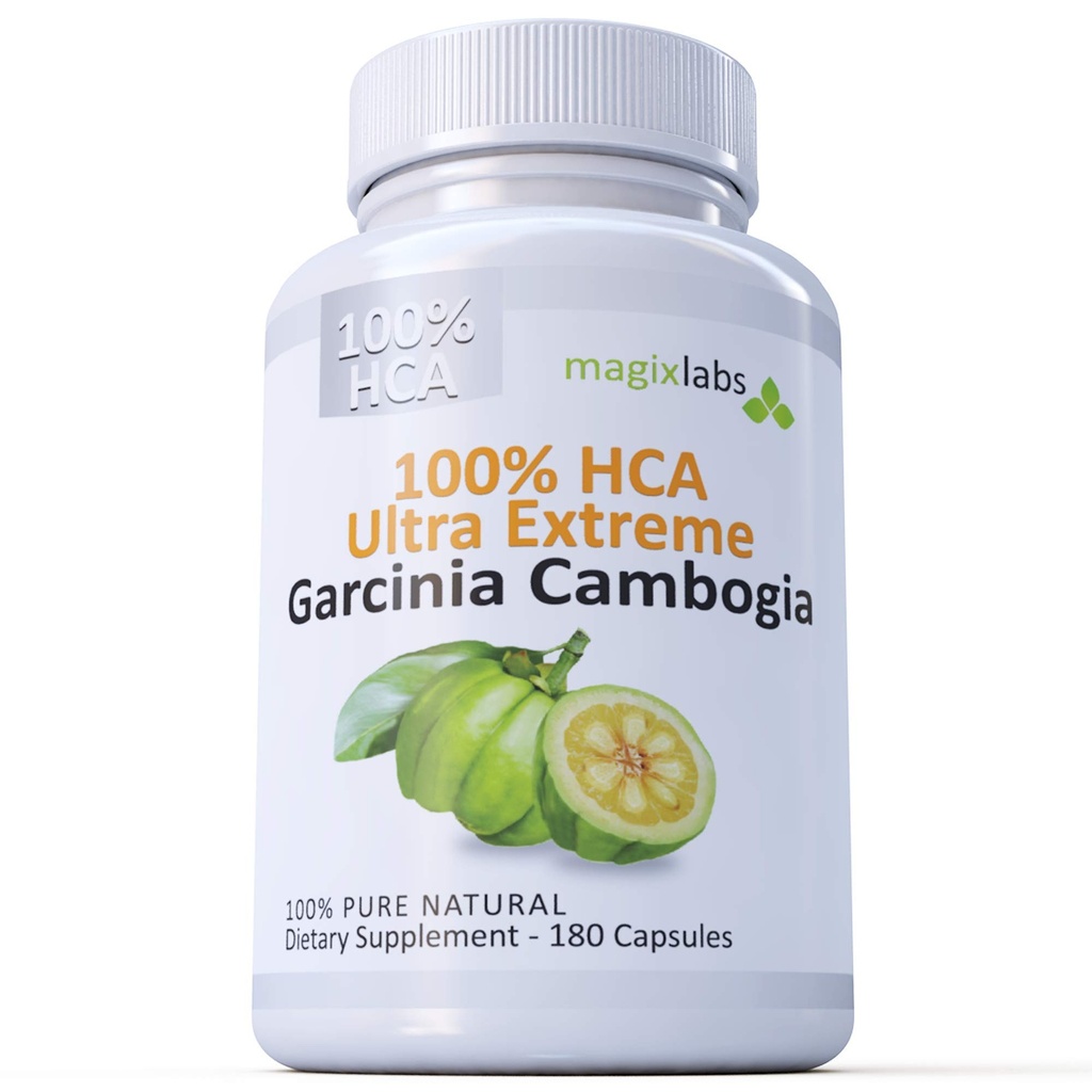 100% HCA Ultra Extreme Garcinia Cambogia Extract – 100% Pure All Natural – The Ultimate Fast Action Supplement