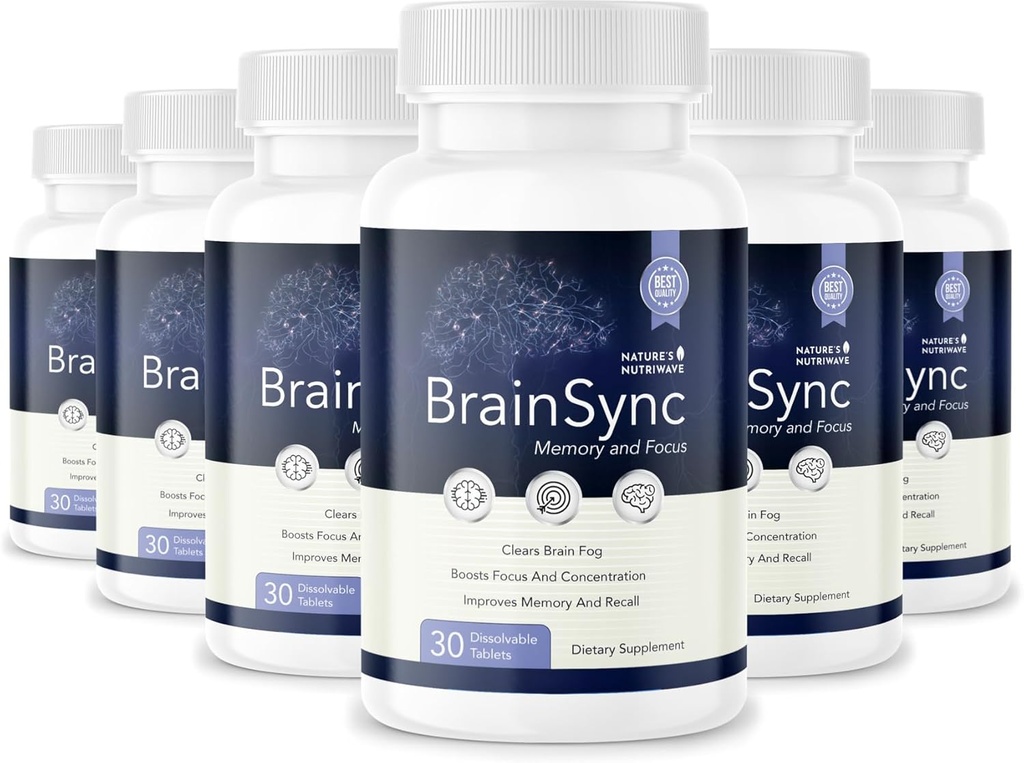 BrainSync Probiotic Supplement – Υποστηρίζει την καθημερινή ευεξία και την ισορροπία κόκκων – 3,6 δισεκατομμύρια CFU – 30 Διαλυτά δισκία, 6 μήνες προμήθεια