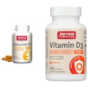 Jarow Formulas Curcumin 95 500mg - Μέχρι 120 Σερβιέτες (Veggie Caps) & Βιταμίνη D3 125 mcg (5000 IU) - 100 Σερβιέτες (Softgels)