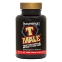 NaturesPlus T Άντρας - 60 κάψουλες χορτοφαγίας - Προάγει την αύξηση των μυών & Stamina, Ενίσχυση Mood - Χωρίς γλουτένη - 30 Σύνολο εξυπηρετήσεων