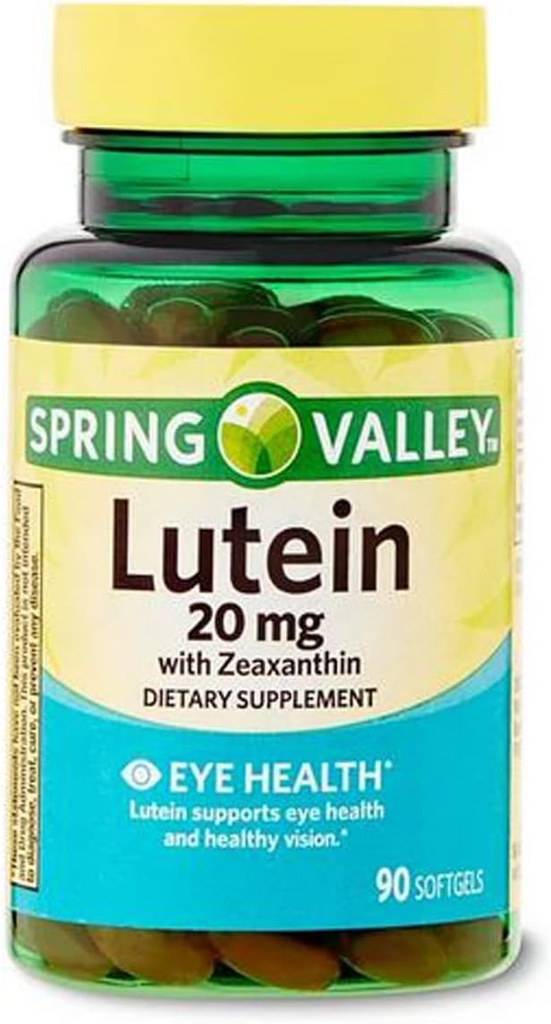 Λουτεΐνη με Zeaxnthin Διαιτητικά συμπληρώματα, 20 mg, 90 Count