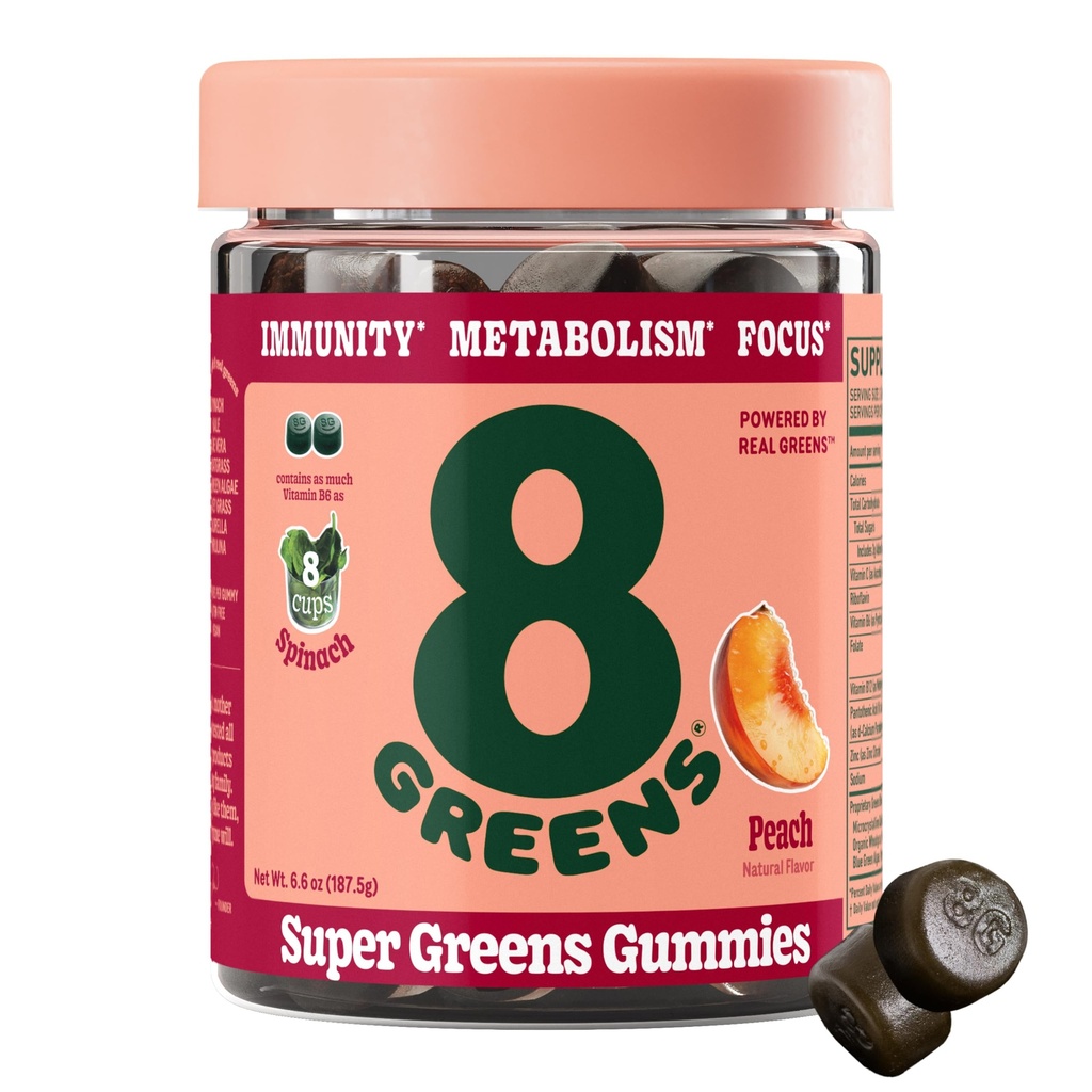 8Greens Supergreens Gummies 