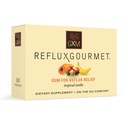 Reflux Gourmet Tropical Southe Gum Alginate Therapy Sodium Bicarbonate Gum for Acid Reflux, Oral, Cognative, and Digestive Support, Natural with Ginger, Celeric, Aloe, Sugar Free, Gluten Free, Vegan