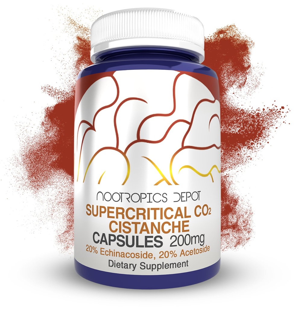 Nootropics Depot Cistanche Supercritical CO2 Extract Κάψουλες 
