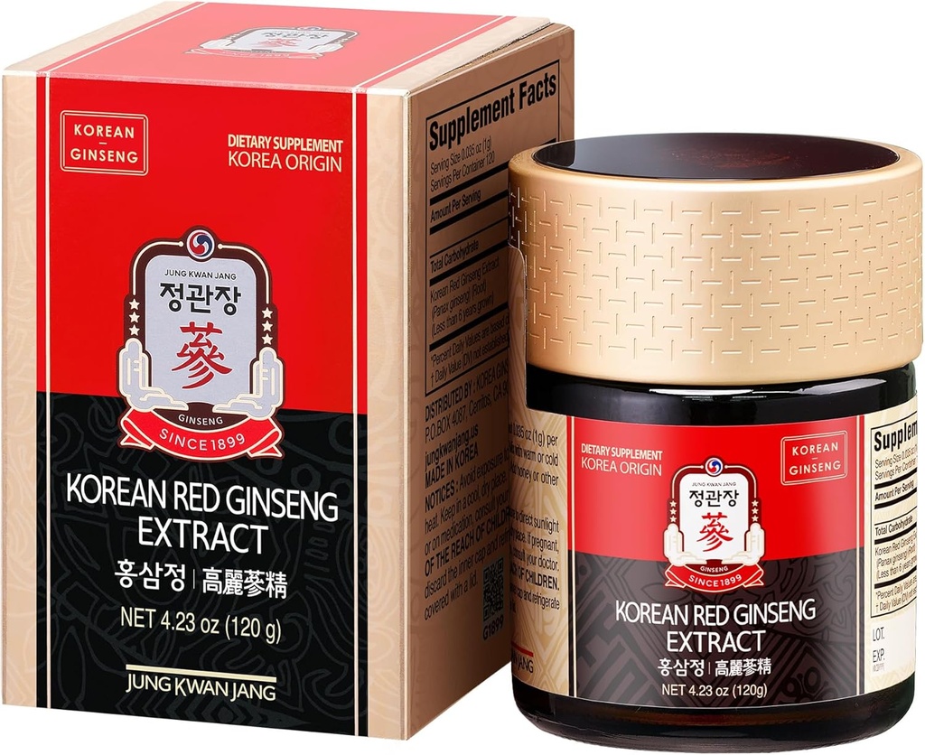 CheongKwanJang KGC [Κορεατικό κόκκινο Ginseng συμπυκνωμένο εκχύλισμα 120g] 100% 6-year-old Premium κορεατικά Ginseng Roots, ανοσοενισχυτικό σύστημα, ενέργεια Stamina, αντιοξειδωτικά Υγιεινή μνήμη, κυκλοφορία του αίματος