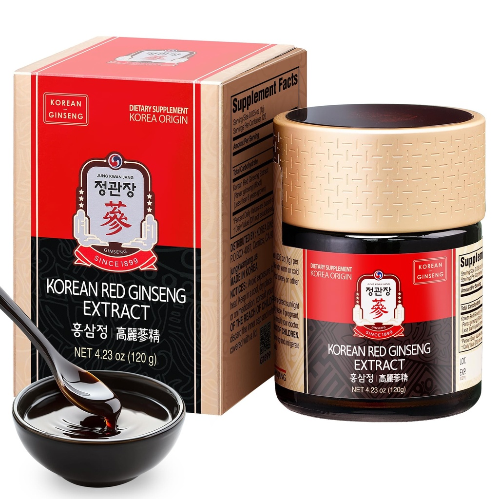 CheongKwanJang KGC [Κορεατικό κόκκινο Ginseng συμπυκνωμένο εκχύλισμα 120g] 100% 6-year-old Premium κορεατικά Ginseng Roots, ανοσοενισχυτικό σύστημα, ενέργεια Stamina, αντιοξειδωτικά Υγιεινή μνήμη, κυκλοφορία του αίματος
