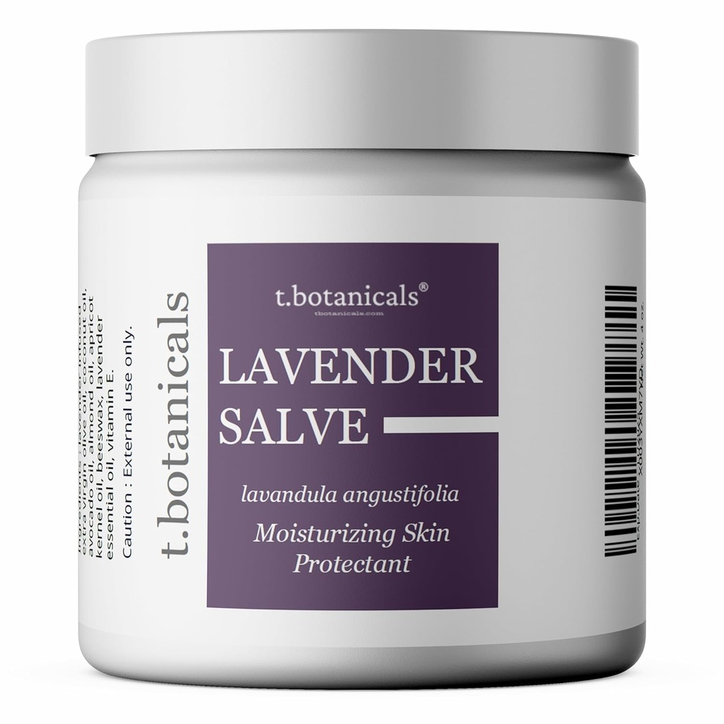 Lavender Salve, All Natural Moisturizing Lavender Balm, Δερμάτινο Προστατευτικό Αλοιφή για Ερεθισμένο Δέρμα (4 oz)