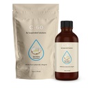 C-60 MCT - 4oz -99.9% Καθαρό C-60 σε Βιολογικό Έξτρα Παρθένο MCT Έλαιο - 100% Χωρίς Διαλύτη - 108mg Ενεργό C60 - Γυάλινο Μπουκάλι - Άνθρακα 60