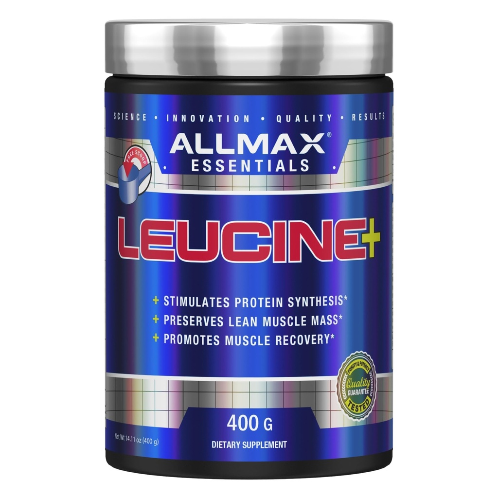ALLMAX Διατροφή Λευκίνη 5.000 mg, 14, 1 oz (400 g)