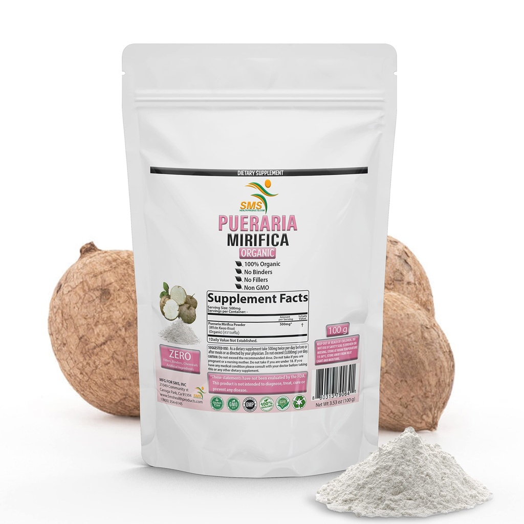 Poent Pueraria Mirifica Λευκό Kwao Krua Kao σκόνη, προωθεί την υγεία των γυναικών 
