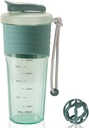 Μπουκάλι αναδευτήρα πρωτεΐνης, Αθλητική Blender μπουκάλια για πρωτεΐνες αναμειγνύεται με μπάλα Whisk, Mixer μπουκάλι, Portable Pre προπόνηση Whey Protein Drink Shaker Cup, Midnight Blue