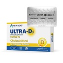 New Road Health Supply, Υψηλής ισχύος Βιταμίνη D3 50.000 IU, Μια φορά-Εβδομαδιαία Softgel, Υποστηρίζει οστά, δόντια & ανοσοποιητική υγεία, Easy-to-Swallow, Gluten-free, 12 Count