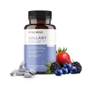 Lullaby | Gentle Kids Natural Sleep Aid | Pediatrician Recommended | Delicious Low Dose Melatonin & Non-Habit Forming Mixed Berry Chewable Tablets | with Chamomile, Magnesium for Kids 3+