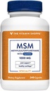 Η βιταμίνη Shoppe MSM 1.000 MG (240 κάψουλες)