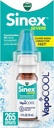 Vicks Sinex SEVERE Nasal Spray με VapoCOOL, Καταπραϋντικό Vicks Vapors, Αποσυμφορητική Ιατρική, Ανακούφιση από την παραμορφωμένη μύτη λόγω Ψυχρού ή Αλλεργίας, & Ρινική Συμφόρηση, Sinus Pressure Relief, 265 Sprays