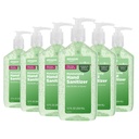 Βασική Φροντίδα - Aloe Vera Hand Sanitizer 62%, 12 fl oz (πακέτο των 6)