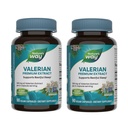 Nature's Way Valerian Premium Extract - 220 mg εκχύλισμα βαλεριάνας ανά 2-capsule Serving - Supports Restful Sleep* - Μη ΓΤΟ Project Επαληθευμένο - Βότανο Συμπληρώματα - Χωρίς γλουτένη - 90 Κάψουλες (2 Pack)